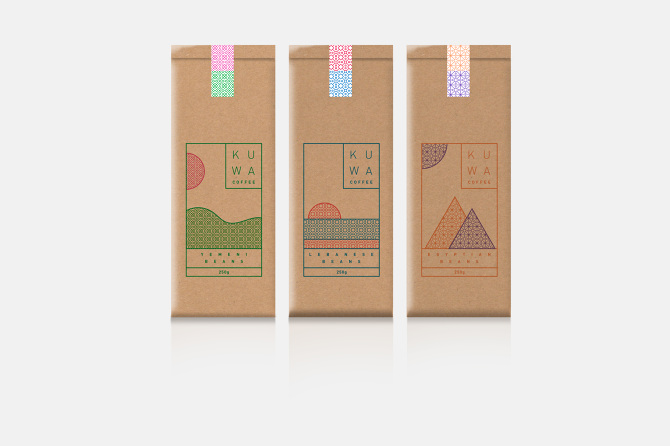 Packaging Design For KUWA Coffee A Specialty Brand Providing Unique Arabic Beans Geometric Designs Portray The Origin Of Each Package Yemen Packaging Design For KUWA Coffee A Specialty Brand Providing Unique Arabic Beans Geometric Designs Portray The Origin Of Each Package Yemen